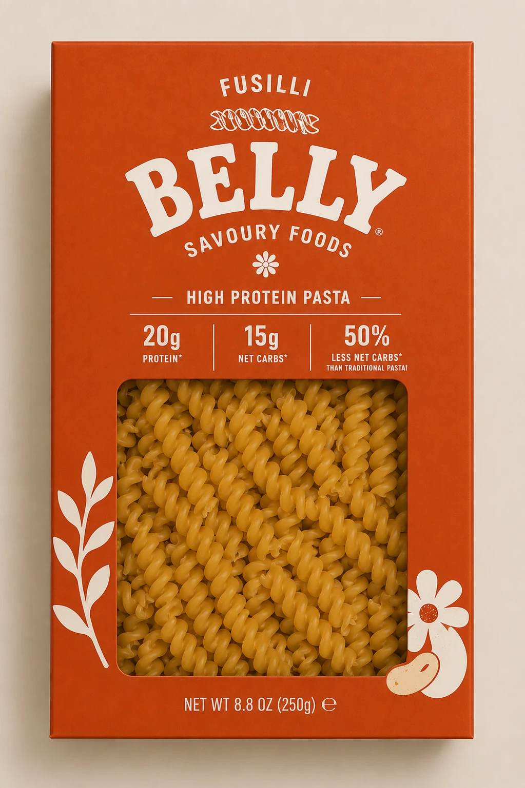 BELLY Fusilli 250g pack