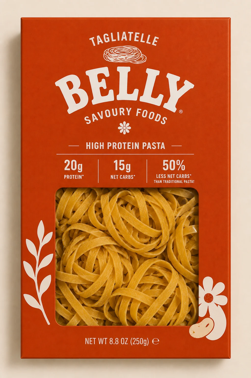 BELLY Tagliatelle 250g pack