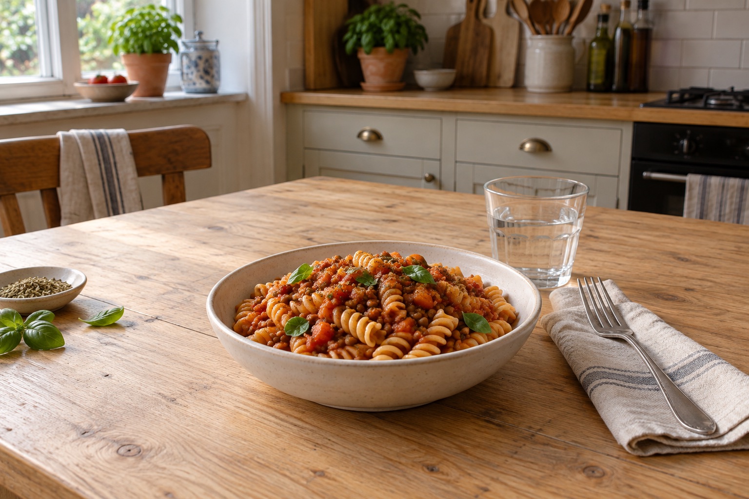 Tomato & Lentil Protein Fusilli